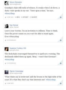 EdBookFest deckchairs