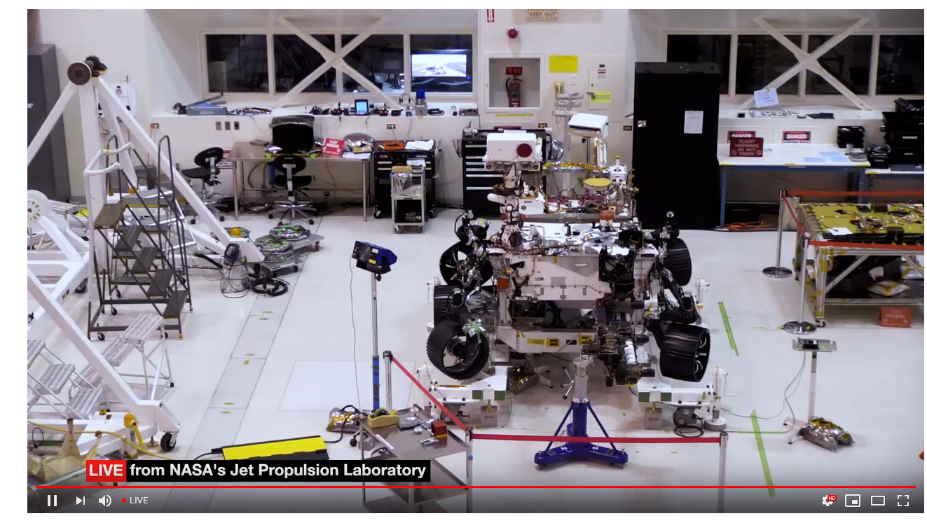 Mars Rover Lab Science Fact – NASA’s mars rover live lab – Dr Suzanne Conboy-Hill