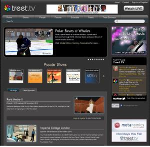 treet tv homepage