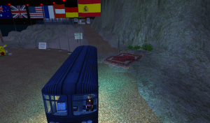 bus tour of Space Destiny