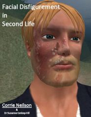 Facial scar on avatar